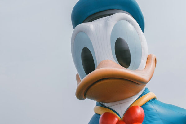 Giant Donald float announces Disney horror adaptations