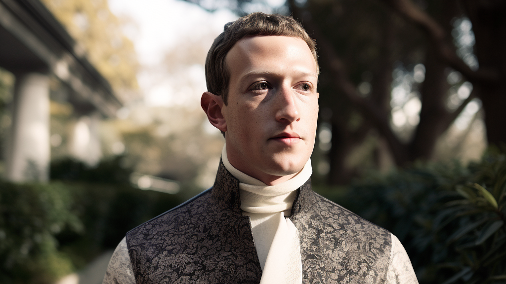 Zuckerberg bedazzled in high-fashion Threads