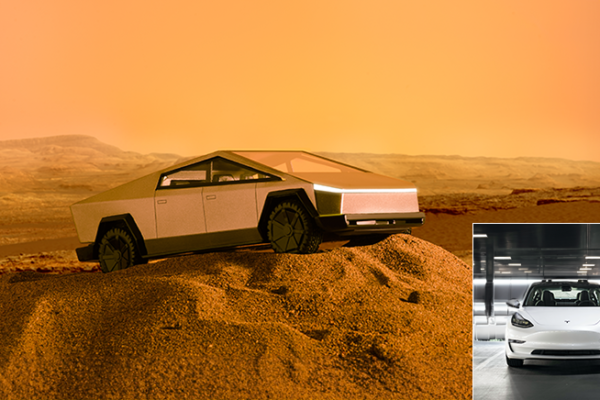 Cybertruck and Tesla