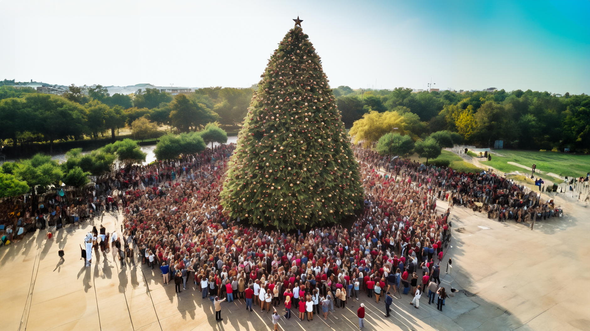 XL Sized Christmas Tree