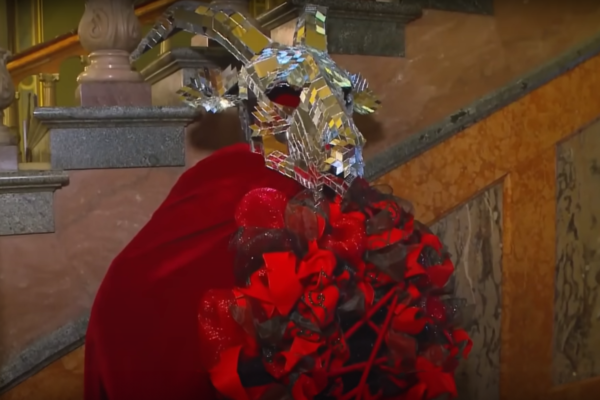 Satanism altar in Iowa