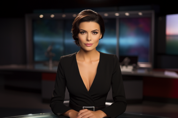 News anchor lady
